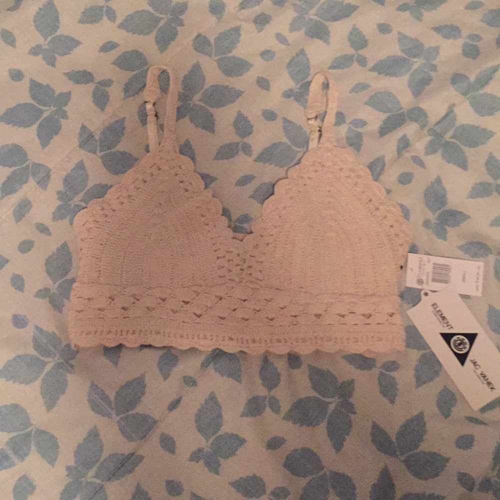 NWT crochet bralette